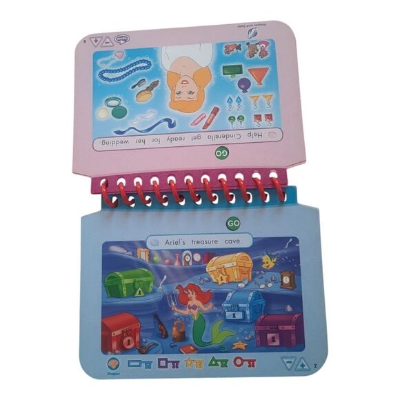 Leap Frog Disney My First LeapPad Enchanted Counting Tales Preschool BOOK ONLY - Picture 2 of 3